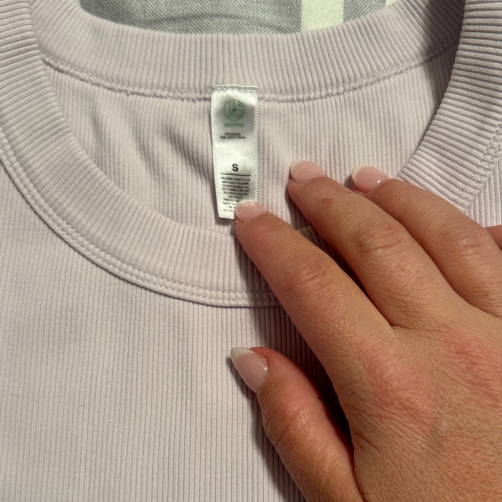 Black & Light Pink Ribbed Tank Tops - Pure Barre - Picture 5 of 5